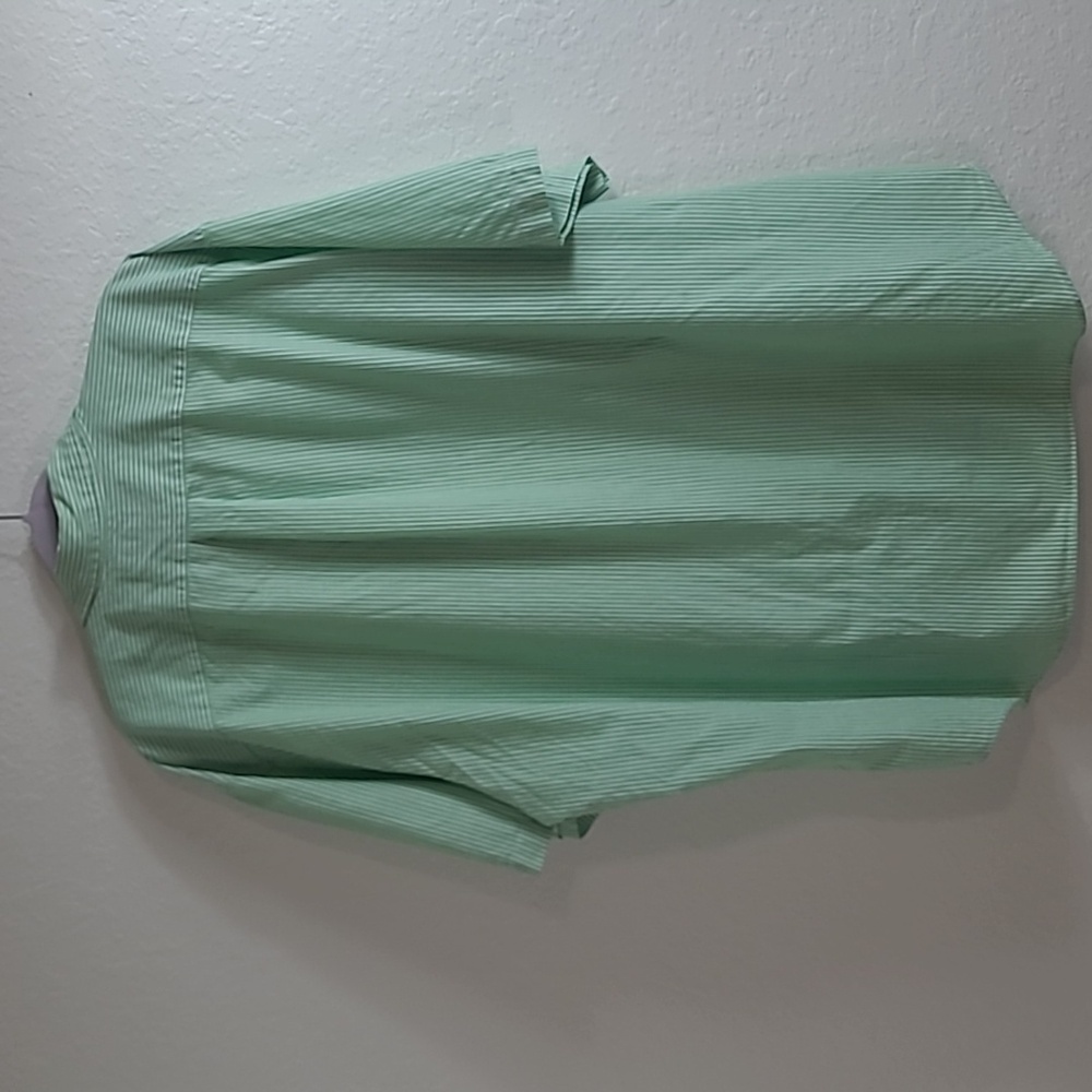 Polo by Ralph Lauren Mint Green Striped Shirt 2XL - Picture 6 of 6